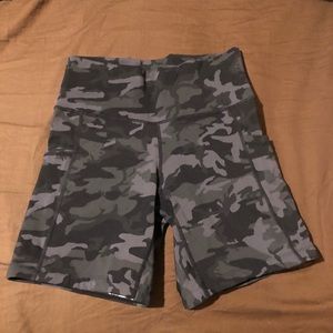 CVG grey and black camo shorts